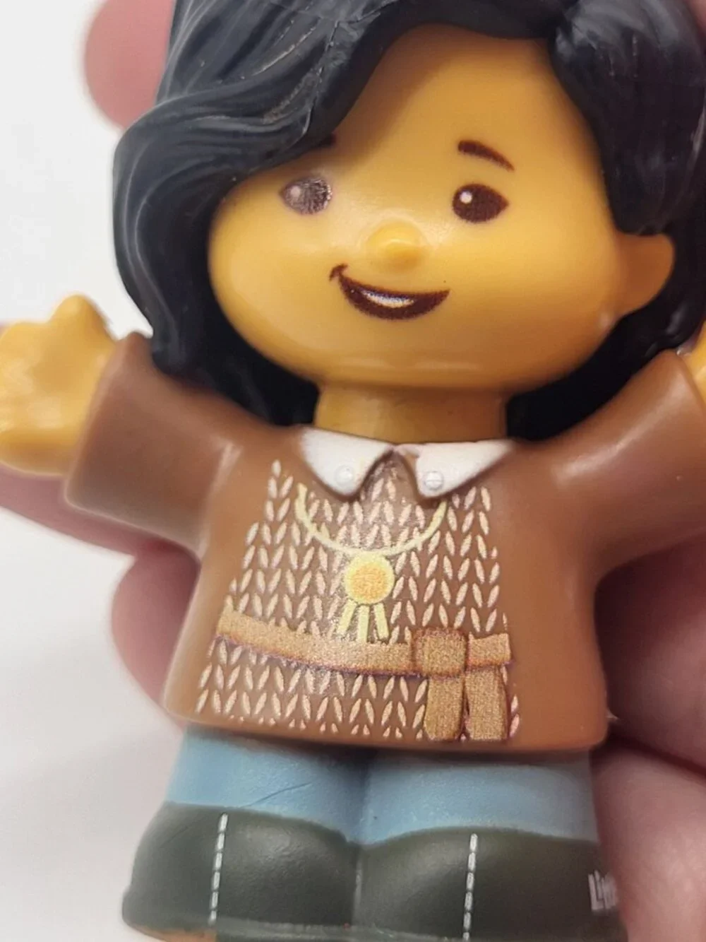 Fisher-Price Little People Big Helpers Family FTL15 Replacement Asian Mom Figure - Picture 8 of 8